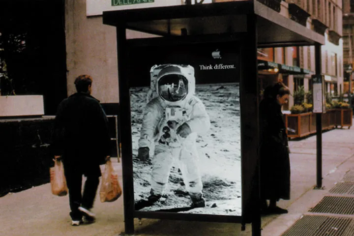 Think Differentキャンペーン - アインシュタインを起用した広告